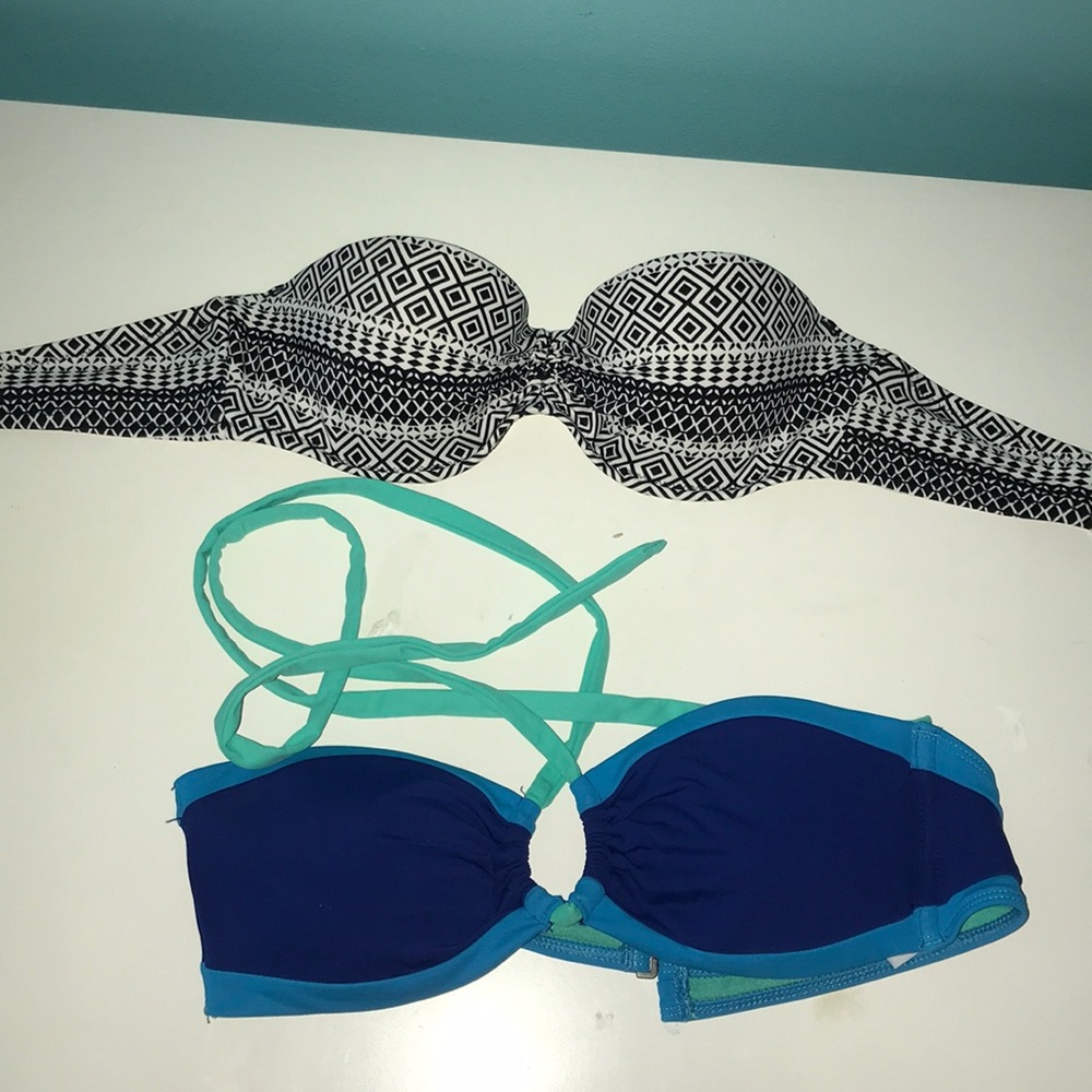 New Bikini Tops Never worn